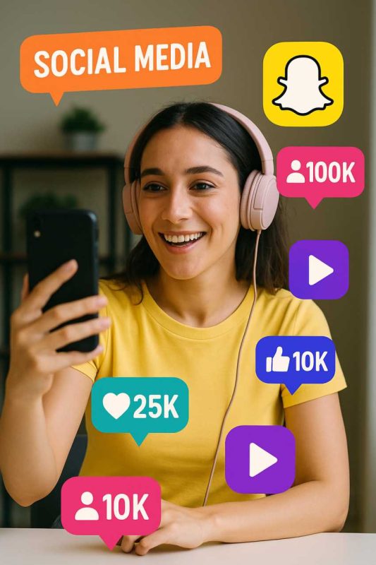 How Sara Gained 100K Snapchat Followers in 2025 Using 1MillionSocial.com – Real Growth Story